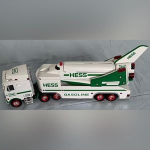 1999 Hess Toy Truck and Space Shuttle with Satellite